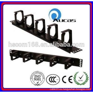 Servidor de gestión de cables en rack vertical / horizontal suministro de fábrica